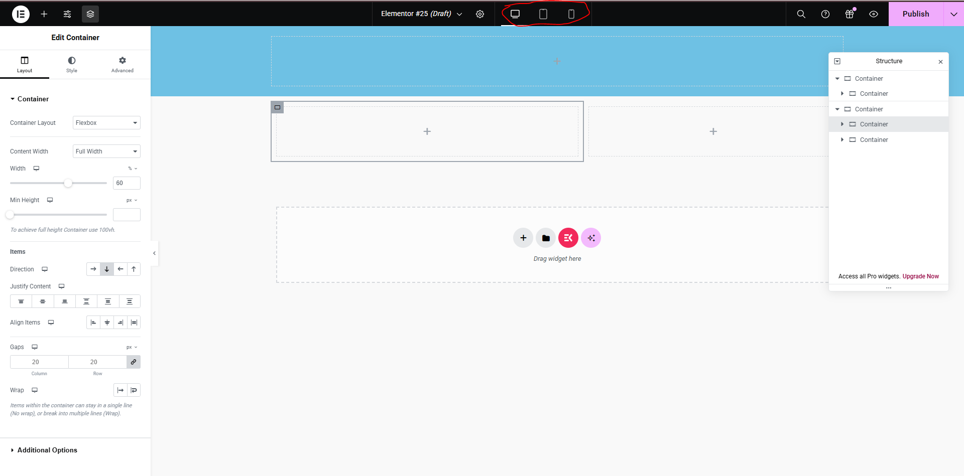 How to Create a Split Section Layout in Elementor - Support